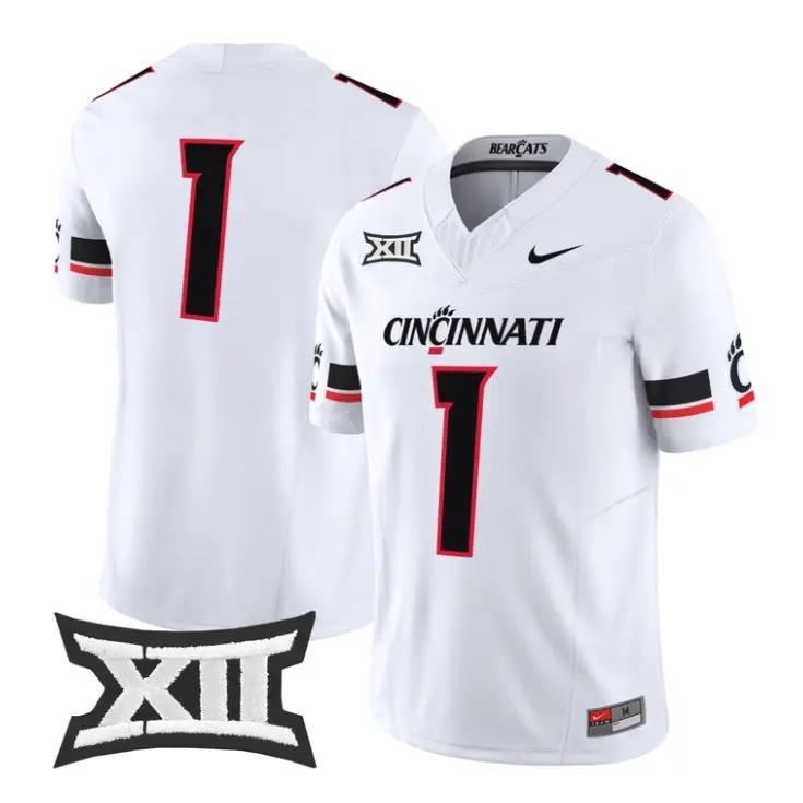 Team Jersey #1 Cincinnati Bearcats 2026 Football Vapor Limited Stitched 3 Team Jersey #1 Cincinnati Bearcats 2026 Football Vapor Limited Stitched by My Store NCAA Football Jerseys