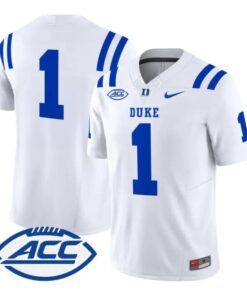 Team Jersey #1 Duke Blue Devils 2026 Vapor Limited All Stitched by My Store NCAA Football Jerseys