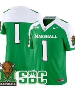 Team Jersey #1 Marshall Thundering Herd 2026 All Stitched by My Store NCAA Football Jerseys