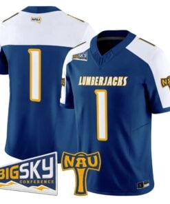 Team Jersey #1 Northern Arizona Lumberjacks 2026 Vapor Stitched by My Store NCAA Football Jerseys