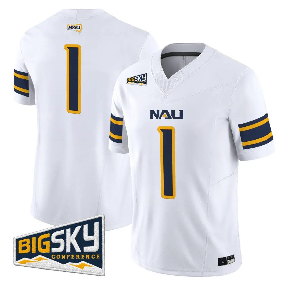 Team Jersey #1 Northern Arizona Lumberjacks 2026 Vapor Stitched by My Store NCAA Football Jerseys