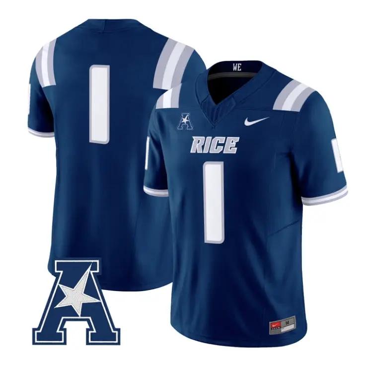 Team Jersey #1 Rice Owls 2026 Vapor Limited All Stitched 2 Team Jersey #1 Rice Owls 2026 Vapor Limited All Stitched by My Store NCAA Football Jerseys