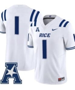 Team Jersey #1 Rice Owls 2026 Vapor Limited All Stitched 6 Team Jersey #1 Rice Owls 2026 Vapor Limited All Stitched by My Store NCAA Football Jerseys