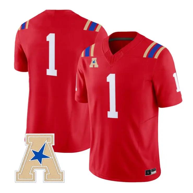 Team Jersey #1 Tulsa Golden Hurricane 2026 Vapor Limited Stitched by My Store NCAA Football Jerseys