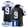 Thad Lewis Jersey #9 Duke Blue Devils 2026 Vapor Limited Stitched - Robert Henrys Thad Lewis Jersey #9 Duke Blue Devils 2026 Vapor Limited Stitched