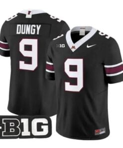 Tony Dungy Jersey #9 Minnesota Golden Gophers 2026 Stitched by My Store NCAA Football Jerseys