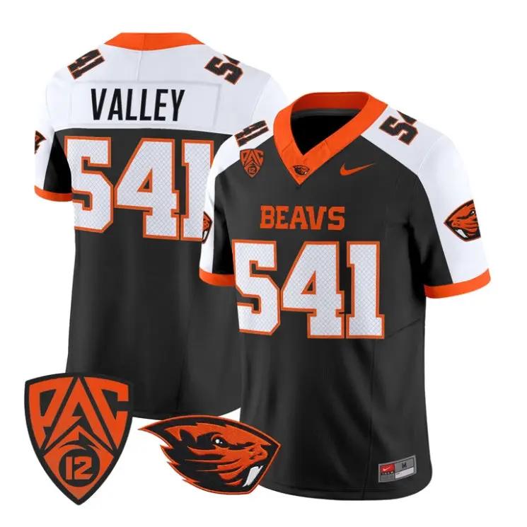 Valley Jersey #541 Oregon State Beavers 2026 Vapor Limited Stitched by My Store NCAA Football Jerseys