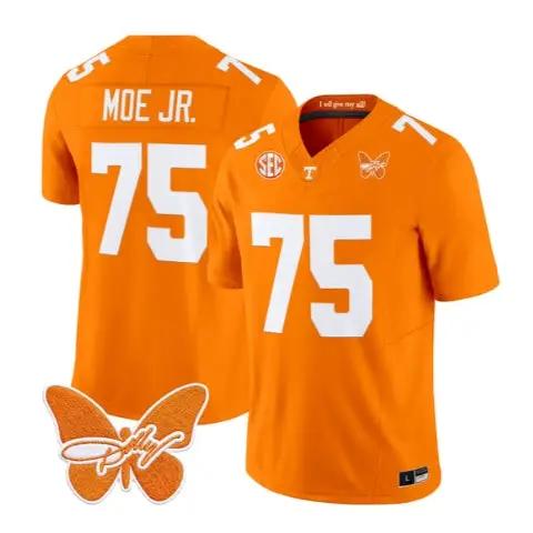 Wendell Moe Jr Jersey #75 Tennessee Volunteers 2026 Stitched 5 Wendell Moe Jr Jersey #75 Tennessee Volunteers 2026 Stitched by My Store NCAA Football Jerseys