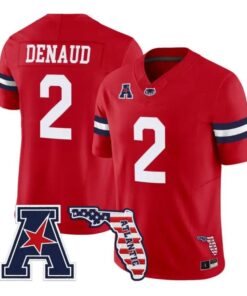 Wilky Denaud Jersey #2 Florida Atlantic Owls 2026 Florida Patch Stitched 5 Wilky Denaud Jersey #2 Florida Atlantic Owls 2026 Florida Patch Stitched by My Store NCAA Football Jerseys