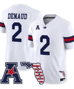 Wilky Denaud Jersey #2 Florida Atlantic Owls 2026 Florida Patch Stitched 6 Wilky Denaud Jersey #2 Florida Atlantic Owls 2026 Florida Patch Stitched by My Store NCAA Football Jerseys