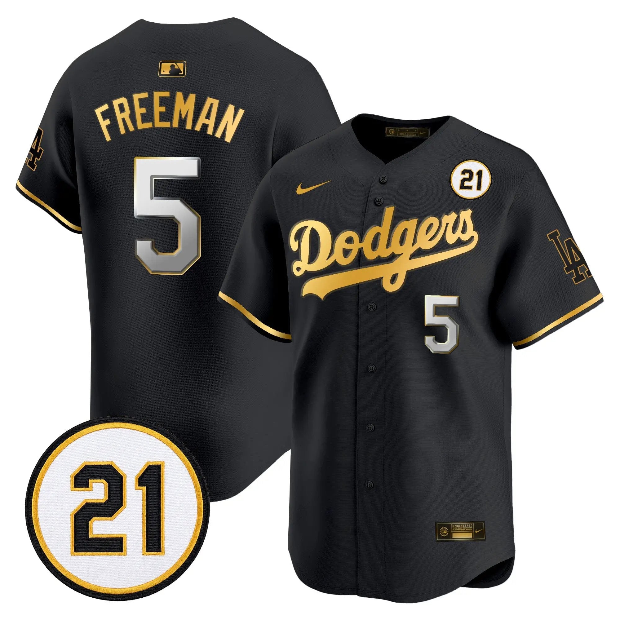 freddie-freeman-jersey-5-los-angeles-dodgers-roberto-clemente-tribute-patch-vapor-premier-limited-stitched-05 - Robert Henrys Freddie Freeman Jersey #5 Los Angeles Dodgers Roberto Clemente Tribute Patch Vapor Premier Limited Stitched