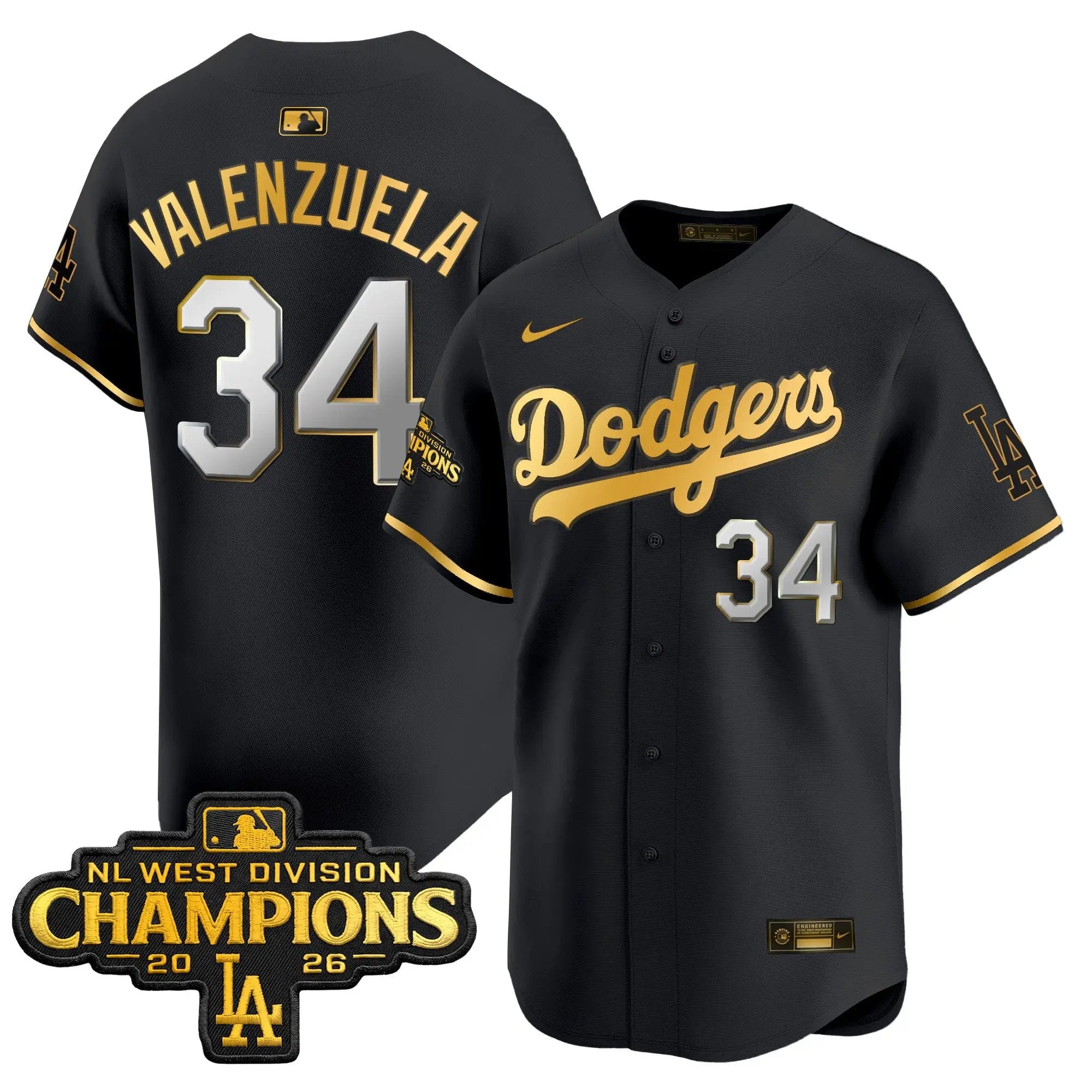 fernando-valenzuela-jersey-34-los-angeles-dodgers-nl-west-division-champions-patch-vapor-premier-limited-stitched-05 - Robert Henrys Fernando Valenzuela Jersey #34 Los Angeles Dodgers NL West Division Champions Patch Vapor Premier Limited Stitched