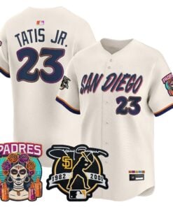 Fernando Tatis Jr. Jersey #23 San Diego Padres 2026 City Connect Vapor Premier Limited Tony Gwynn Patch Stitched