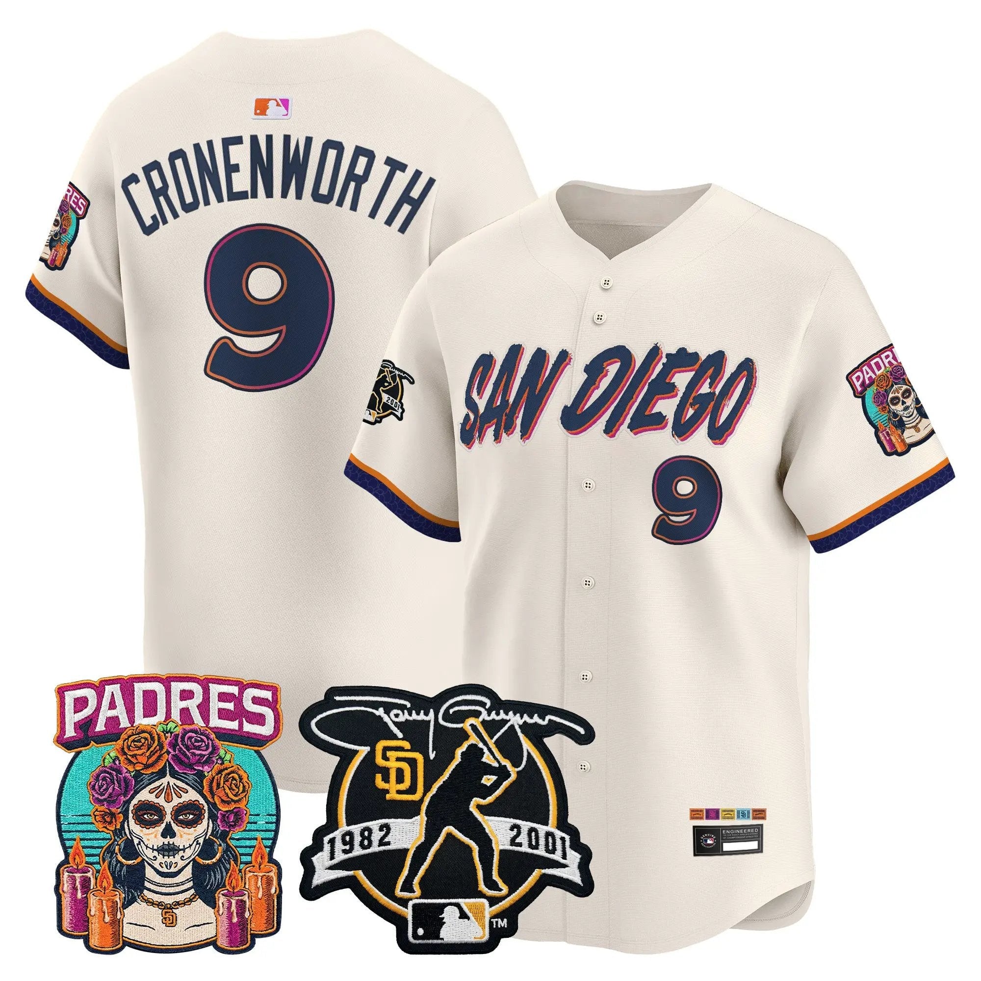 jake-cronenworth-jersey-9-san-diego-padres-2026-city-connect-vapor-premier-limited-tony-gwynn-patch-stitched-02 - Robert Henrys Jake Cronenworth Jersey #9 San Diego Padres 2026 City Connect Vapor Premier Limited Tony Gwynn Patch Stitched