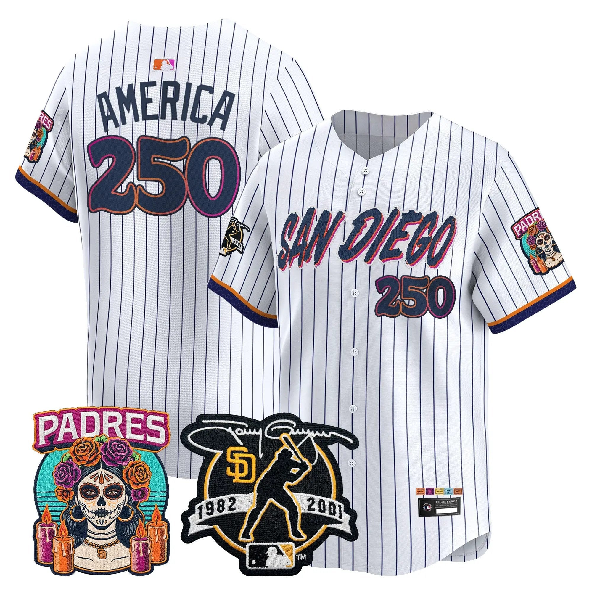 1791017503c262ae5c71 - Robert Henrys America Jersey #250 San Diego Padres 2026 City Connect Vapor Premier Limited Tony Gwynn Patch Stitched by My Store Baseball Jerseys