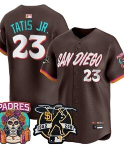 Fernando Tatis Jr. Jersey #23 San Diego Padres 2026 City Connect Vapor Premier Limited Tony Gwynn Patch Stitched