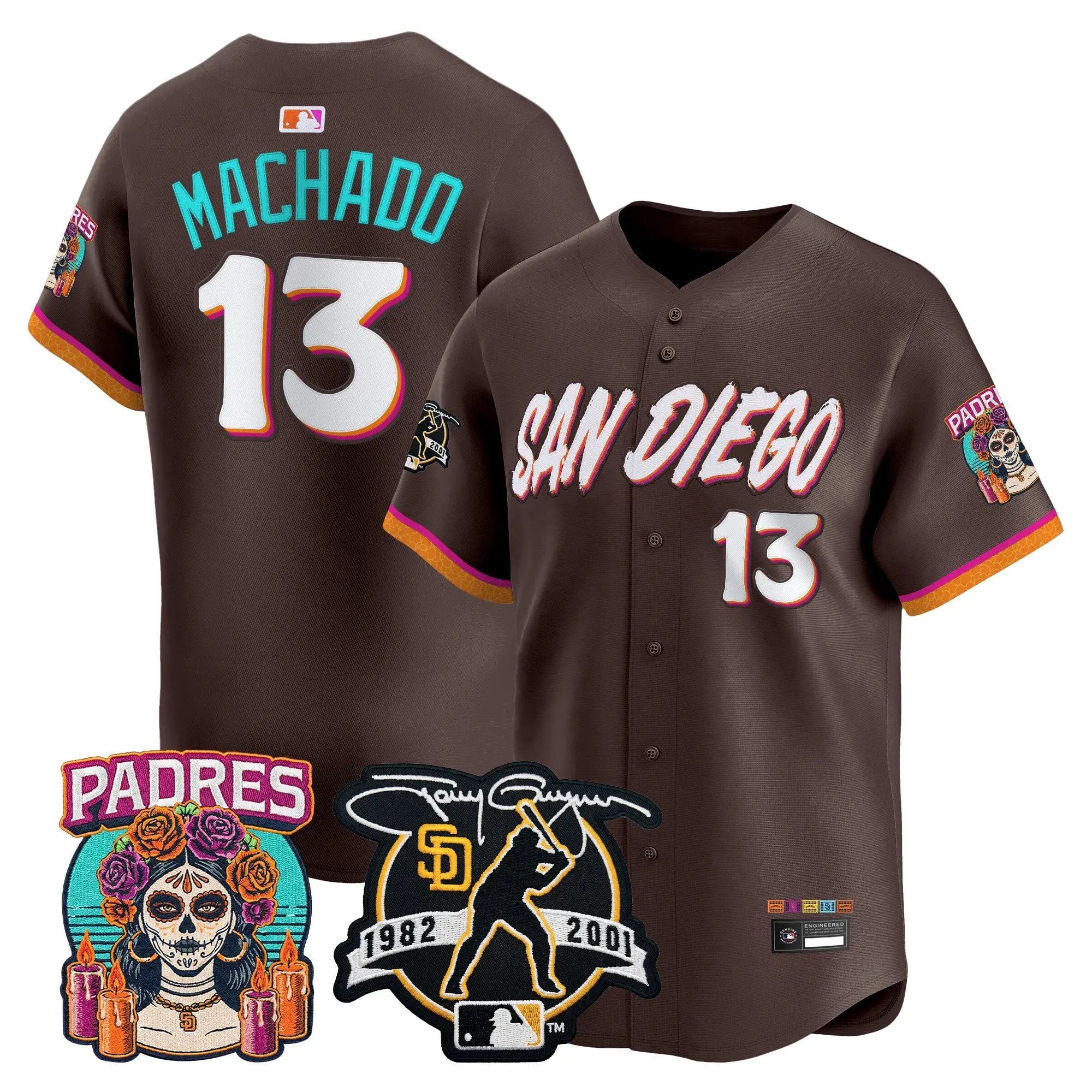 manny-machado-jersey-13-san-diego-padres-2026-city-connect-vapor-premier-limited-tony-gwynn-patch-stitched-04 - Robert Henrys Manny Machado Jersey #13 San Diego Padres 2026 City Connect Vapor Premier Limited Tony Gwynn Patch Stitched