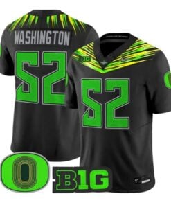 A Mauri Washington Jersey #52 Oregon Ducks 2026 Origin of Speed Vapor Stitched by My Store NCAA Football Jerseys