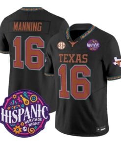 arch-manning-jersey-16-texas-longhorns-2026-latino-heritage-stitched-01 - Robert Henrys Arch Manning Jersey #16 Texas Longhorns 2026 Latino Heritage Stitched by My Store NCAA Football Jerseys