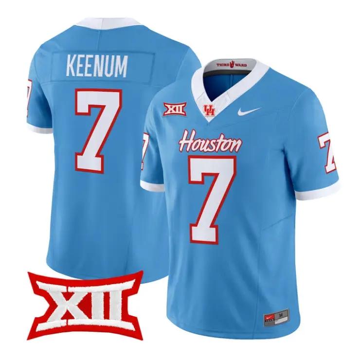 case-keenum-jersey-7-houston-cougars-2026-football-limited-stitched-02 - Robert Henrys Case Keenum Jersey #7 Houston Cougars 2026 Football Limited Stitched by My Store NCAA Football Jerseys