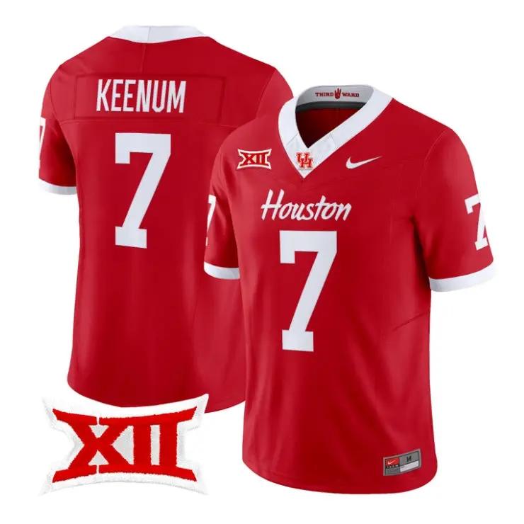 case-keenum-jersey-7-houston-cougars-2026-football-limited-stitched-03 - Robert Henrys Case Keenum Jersey #7 Houston Cougars 2026 Football Limited Stitched by My Store NCAA Football Jerseys