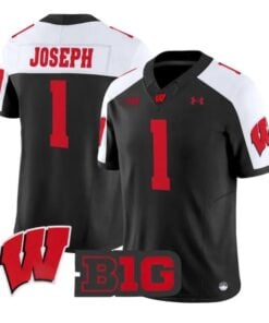 colton-joseph-jersey-1-wisconsin-badgers-2026-limited-all-stitched-01 - Robert Henrys Colton Joseph Jersey #1 Wisconsin Badgers 2026 Limited All Stitched by My Store NCAA Football Jerseys