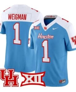 conner-weigman-jersey-1-houston-cougars-2026-vapor-limited-stitched-01 - Robert Henrys Conner Weigman Jersey #1 Houston Cougars 2026 Vapor Limited Stitched by My Store NCAA Football Jerseys