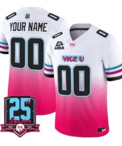 custom-florida-international-panthers-jersey-2026-pink-vice-football-01 - Robert Henrys Custom Florida International Panthers Jersey 2026 Pink Vice Football Stitched by My Store NCAA Football Jerseys