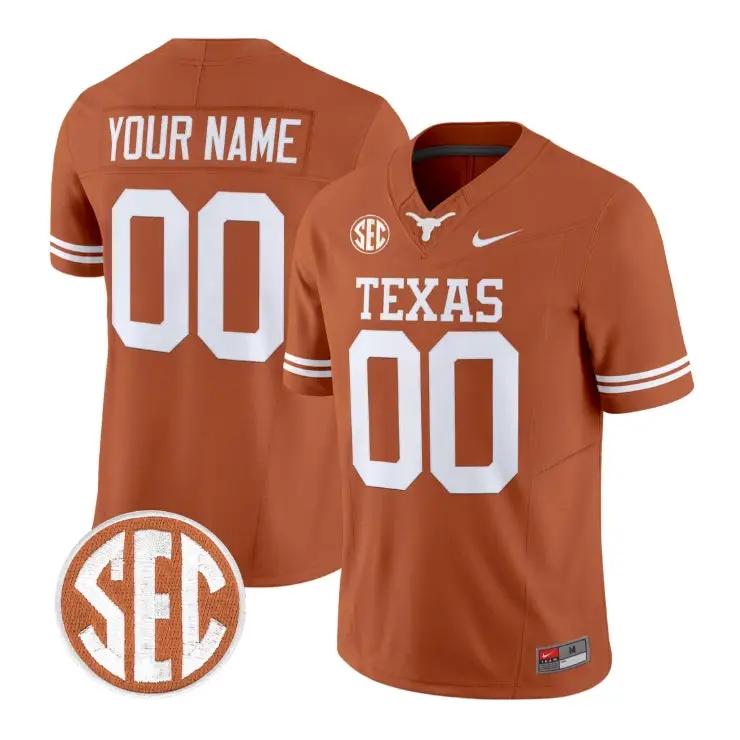 custom-texas-longhorns-jersey-name-and-number-2026-limited-stitched-04 - Robert Henrys Custom Texas Longhorns Jersey Name and Number 2026 Limited Stitched by My Store NCAA Football Jerseys