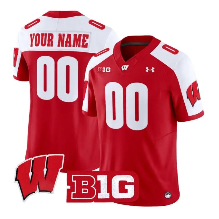 custom-wisconsin-badgers-jersey-name-and-number-2026-vapor-stitched-03 - Robert Henrys Custom Wisconsin Badgers Jersey Name And Number 2026 Vapor Stitched by My Store NCAA Football Jerseys