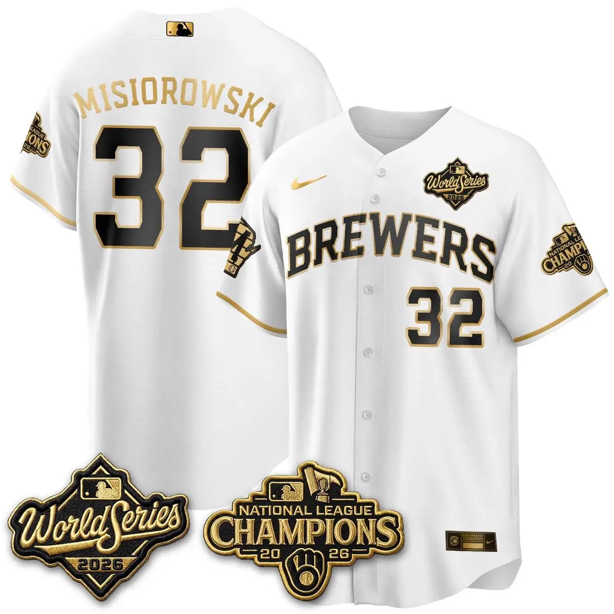 jacob-misiorowski-jersey-32-milwaukee-brewers-2026-nl-champions-vapor-stitched-05 - Robert Henrys Jacob Misiorowski Jersey #32 Milwaukee Brewers 2026 NL Champions Vapor Stitched