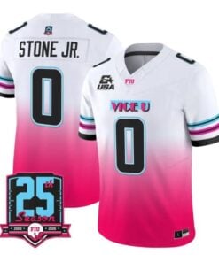jojo-stone-jersey-0-florida-international-panthers-2026-pink-vice-all-01 - Robert Henrys Jojo Stone Jersey #0 Florida International Panthers 2026 Pink Vice All Stitched by My Store NCAA Football Jerseys