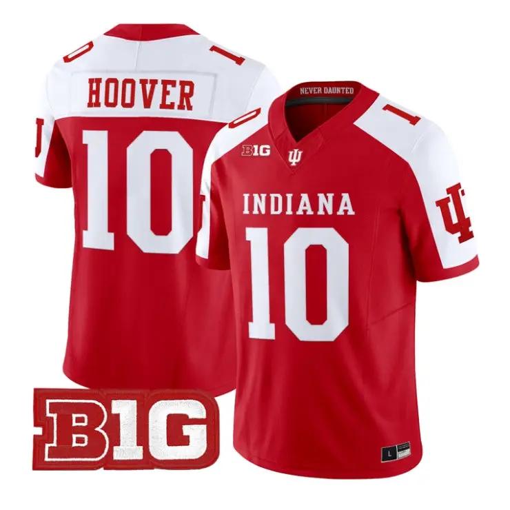 josh-hoover-jersey-10-indiana-hoosiers-2026-football-all-stitched-03 - Robert Henrys Josh Hoover Jersey #10 Indiana Hoosiers 2026 Football All Stitched by My Store NCAA Football Jerseys