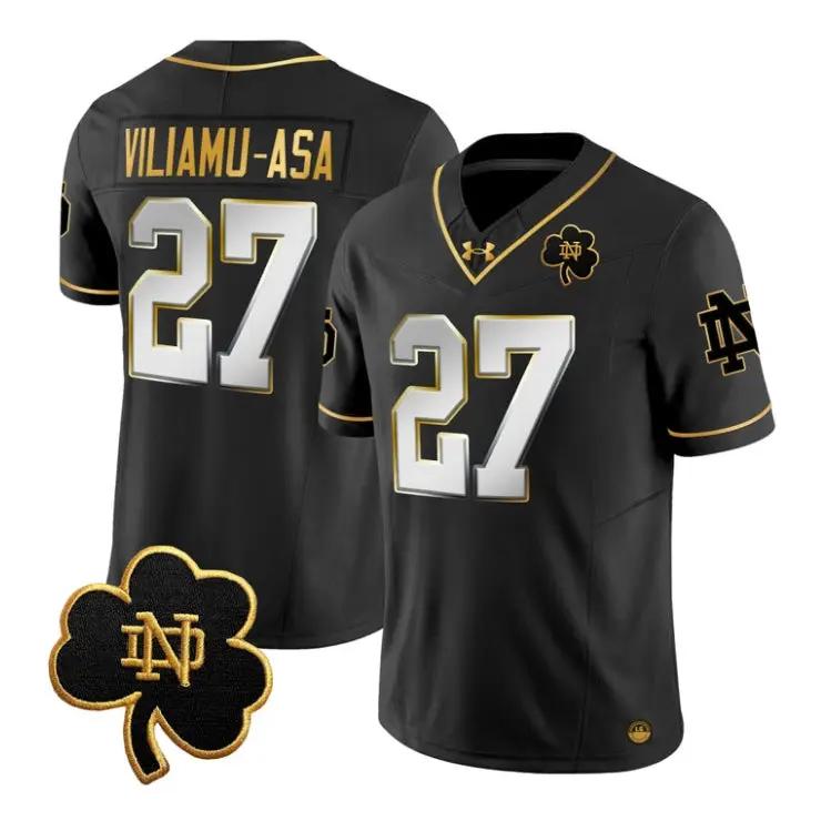 kyngstonn-viliamu-asa-jersey-27-notre-dame-fighting-irish-2026-03 - Robert Henrys Kyngstonn Viliamu-Asa Jersey #27 Notre Dame Fighting Irish 2026 by My Store NCAA Football Jerseys
