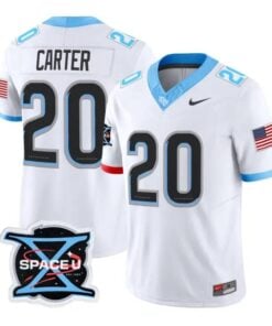 Lewis Carter Jersey #20 UCF Knights 2026 Mission X Vapor Limited All Stitched by My Store NCAA Football Jerseys