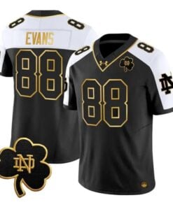 Mitchell Evans Jersey #88 Notre Dame Fighting Irish 2026 Stitched by My Store NCAA Football Jerseys
