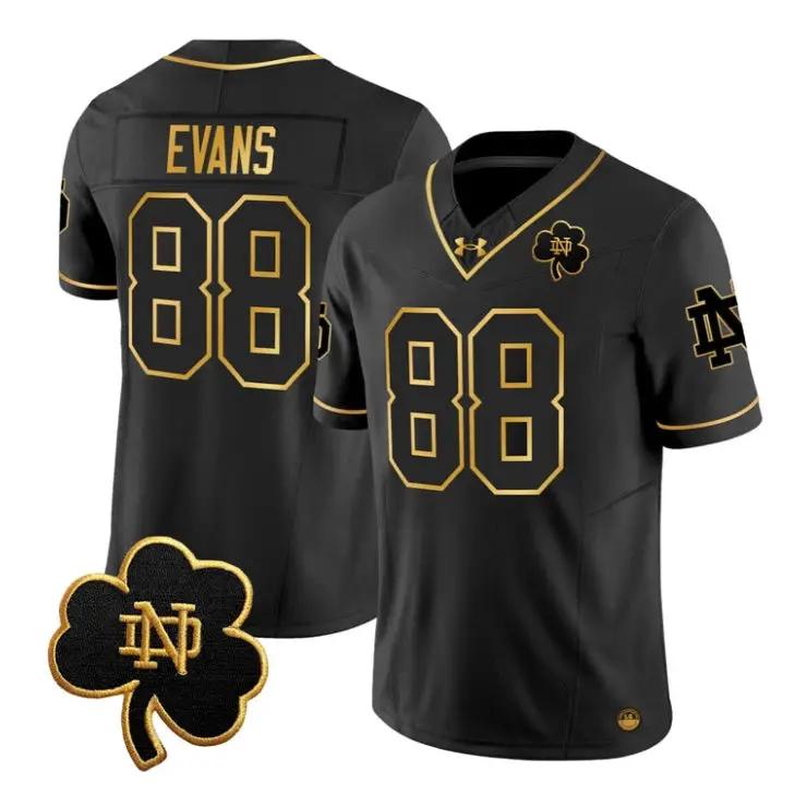 mitchell-evans-jersey-88-notre-dame-fighting-irish-2026-stitched-02 - Robert Henrys Mitchell Evans Jersey #88 Notre Dame Fighting Irish 2026 Stitched by My Store NCAA Football Jerseys