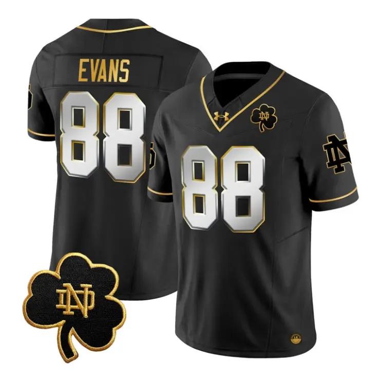 mitchell-evans-jersey-88-notre-dame-fighting-irish-2026-stitched-03 - Robert Henrys Mitchell Evans Jersey #88 Notre Dame Fighting Irish 2026 Stitched by My Store NCAA Football Jerseys