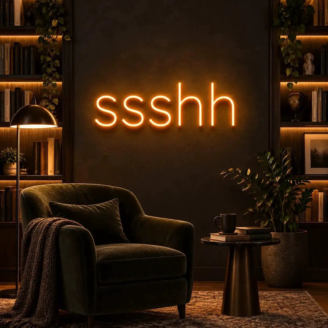Shush LED Neon Sign For Bedroom Wall Decor And Ambient Light 1 Shush LED Neon Sign For Bedroom Wall Decor And Ambient Light by CustomNeonStudio