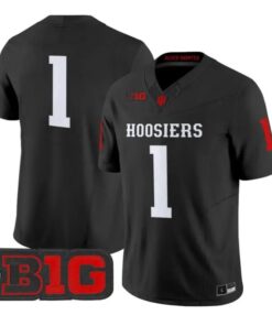 Team Jersey #1 Indiana Hoosiers 2026 Football Limited All Stitched by My Store NCAA Football Jerseys