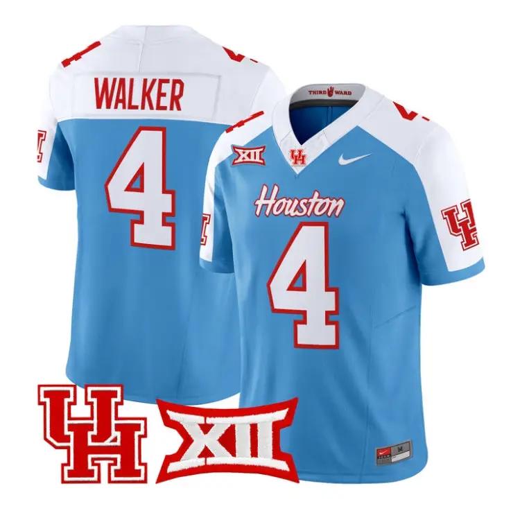 trent-walker-jersey-4-houston-cougars-2026-football-limited-stitched-01 - Robert Henrys Trent Walker Jersey #4 Houston Cougars 2026 Football Limited Stitched by My Store NCAA Football Jerseys